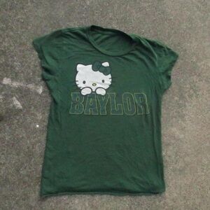 Sanrio Hello Kitty Baylor Green Short Sleeve Tee
